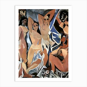 Nudes By Picasso Art Print