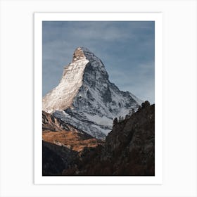 European Peaks Art Print