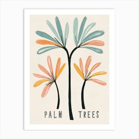 Palm Trees Art Print