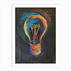 Light Bulb 26 Art Print