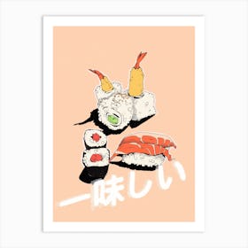 Sushi Yummy Art Print