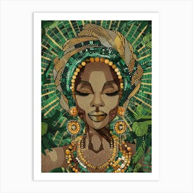 African Woman 103 Art Print