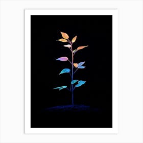 Tree In The Dark 31 Art Print