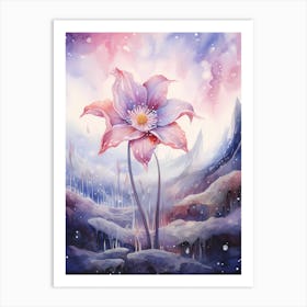 Watercolor Flower 1 Art Print