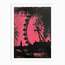 London Eye 7 Art Print