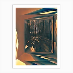 Window Scene Art Print