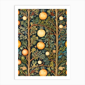 William Morris Oranges On A Tree Art Print