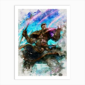 Khadgar World Of Warcraft Art Print