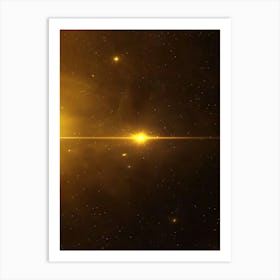 Space Star 8 Art Print