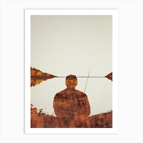 Angler Rust #3 Art Print