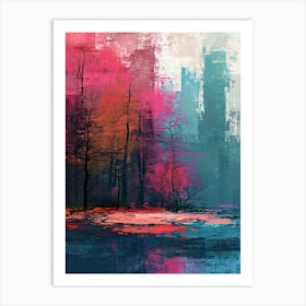 Abstract Canvas Print | Pixel Art Series 1 Art Print