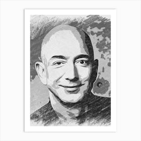 Jeff Bezos Art Print