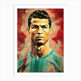 Cristiano Ronaldo (2) Art Print