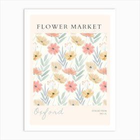 Flower Market 36 Art Print