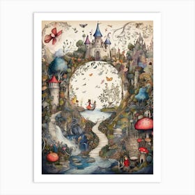 Fairytale Castle 5 Art Print