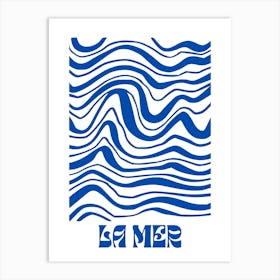 La Mer 1 Art Print