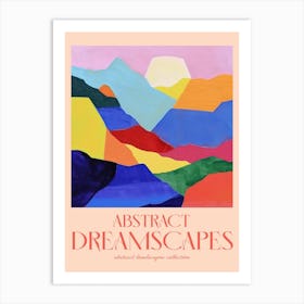 Abstract Dreamscapes Landscape Collection 31 Art Print