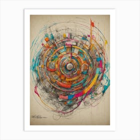 Abstract Painting 13 Art Print