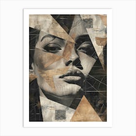 Woman'S Face 115 Art Print