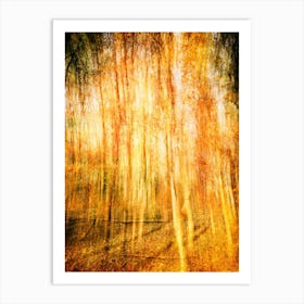 Autumn Gold Art Print