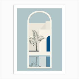 Moroccan Inspired Outside Window Art Print