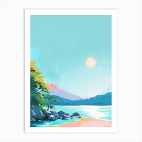 Nikko Japan 3 Colourful Illustration Art Print