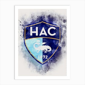 Le Havre Athletic Club 4 Art Print