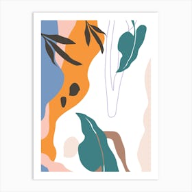 116.Modern boho art, cohesive Art Print