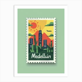 Medellin Art Print