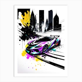 Mclaren Gt1 Art Print