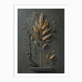 Artistic Nature on Stone 1 Art Print