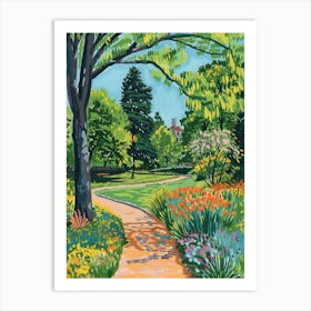 Clapham Common London Parks Garden 2 Painting Art Print