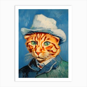 Portrait of a cat, Vincent van Gogh Art Print