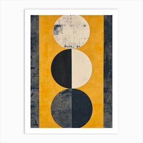 'Three Circles' Art Print