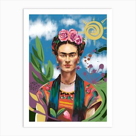 Frida Kahlo 3 Art Print