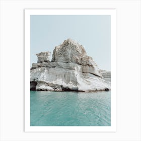 Kleftiko Beauty, Milos Art Print