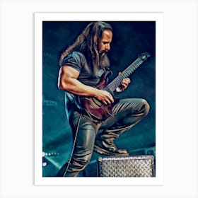 John Petrucci Dream Theater Art Print