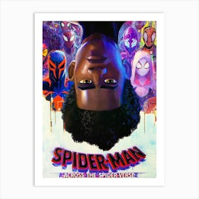 Spider - Man Across The Spiderverse Affiche