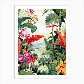 Fairchild Tropical Botanical Garden 3 Art Print