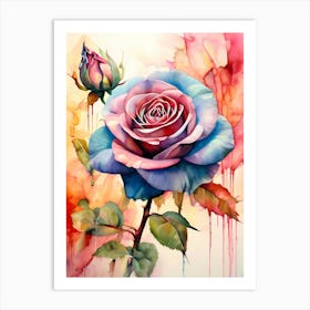 Rose Painting 2 Art Print