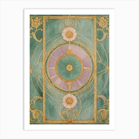 Pastel Card Art Print