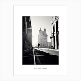 Poster Of Marseille, France, Photography In Black And White 4 Art Print
