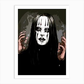 joey jordison slipknot band 1 Art Print