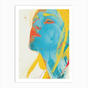 Portrait Of A Woman 558 Art Print