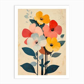 Flowers In A Vase 129 Art Print