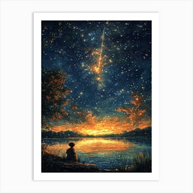 Starry Night 20 Art Print