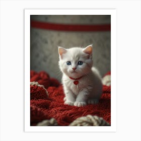 Cute Kitten 10 Art Print