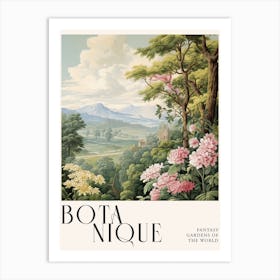 Botanique Fantasy Gardens Of The World 61 Art Print
