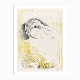 The Shulamite (1897), Odilon Redon Art Print
