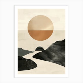 Abstract Neutrality Minimalist Style Art Print